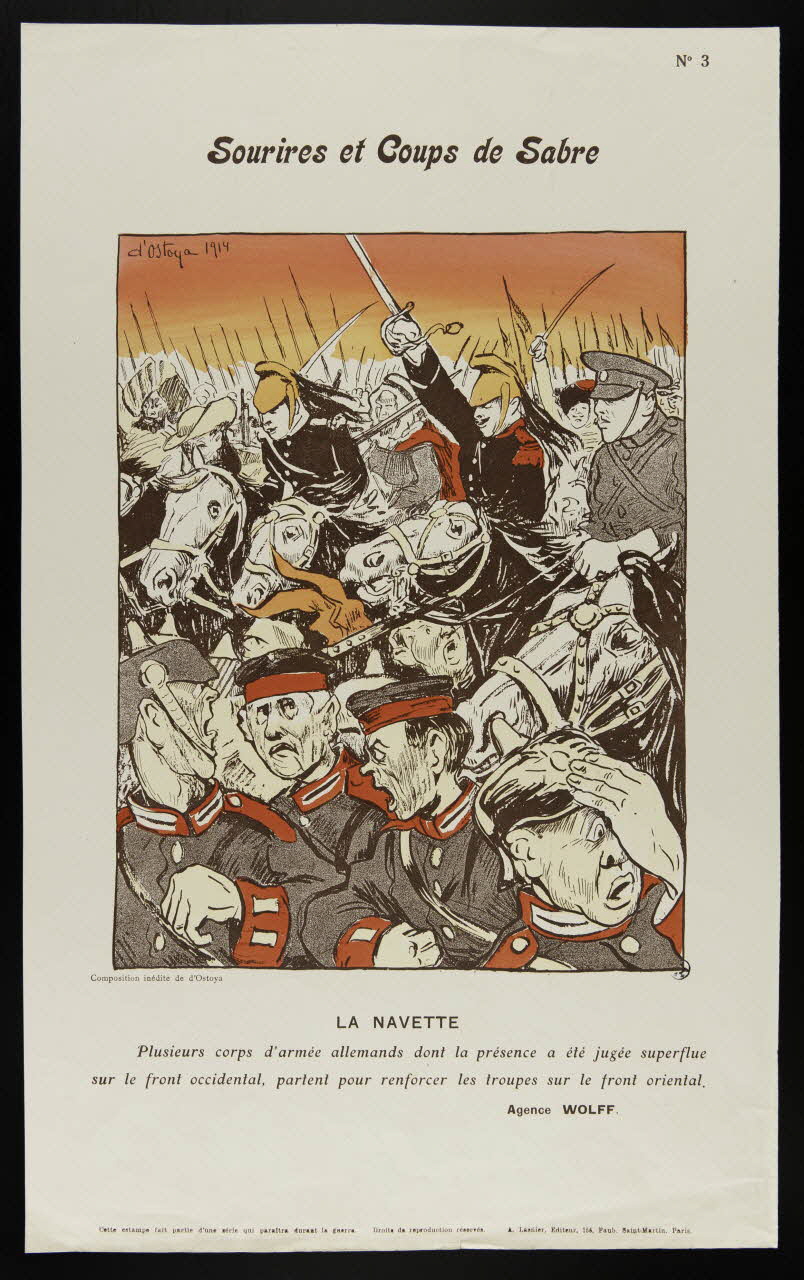 estampe Sourires et Coups de Sabre 1950.39.1940 Photo