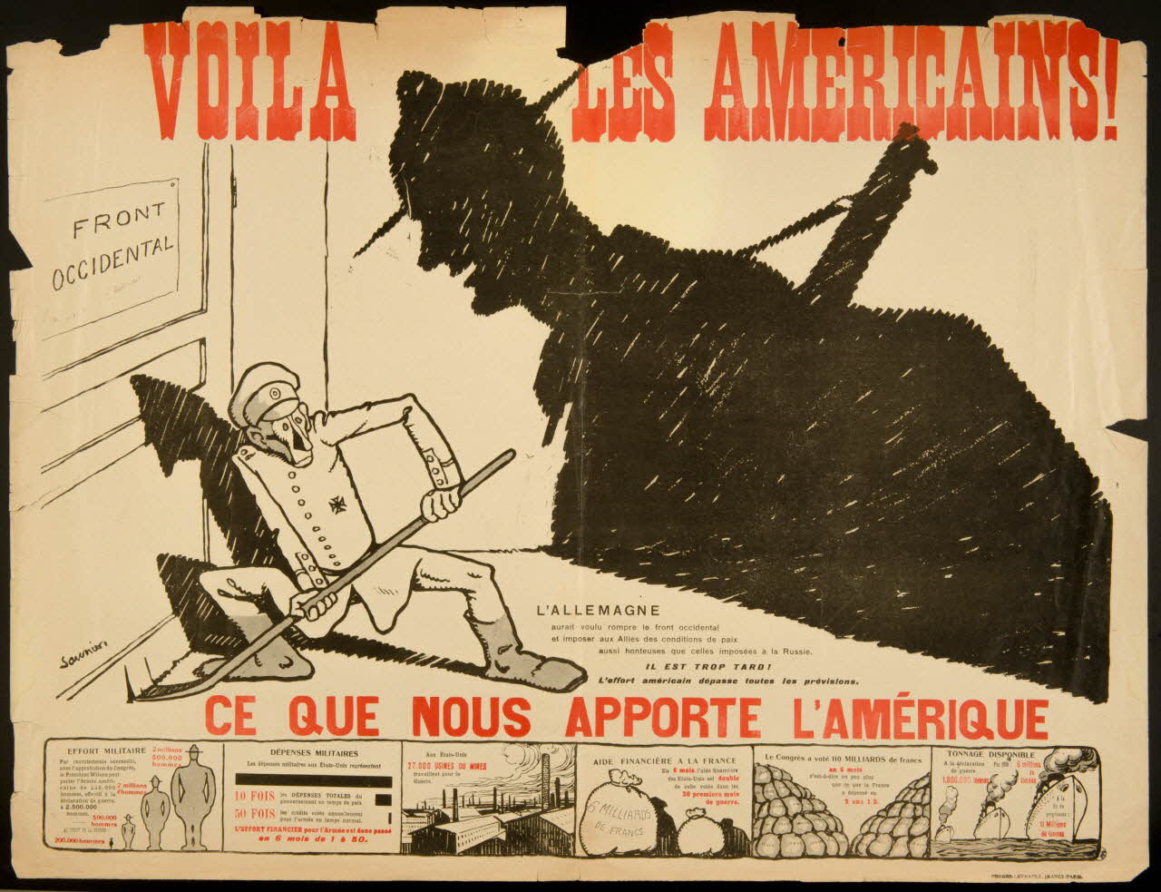 estampe VOILA LES AMERICAINS! 1950.39.1950 Photo