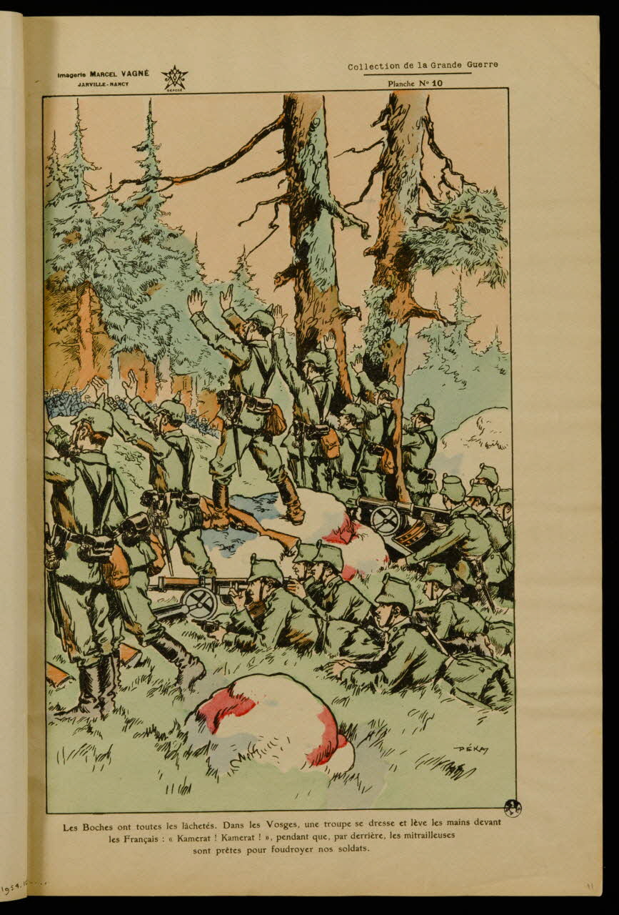 album Les Boches ont toutes les lâchetés. 1950.39.1954.11 Photo