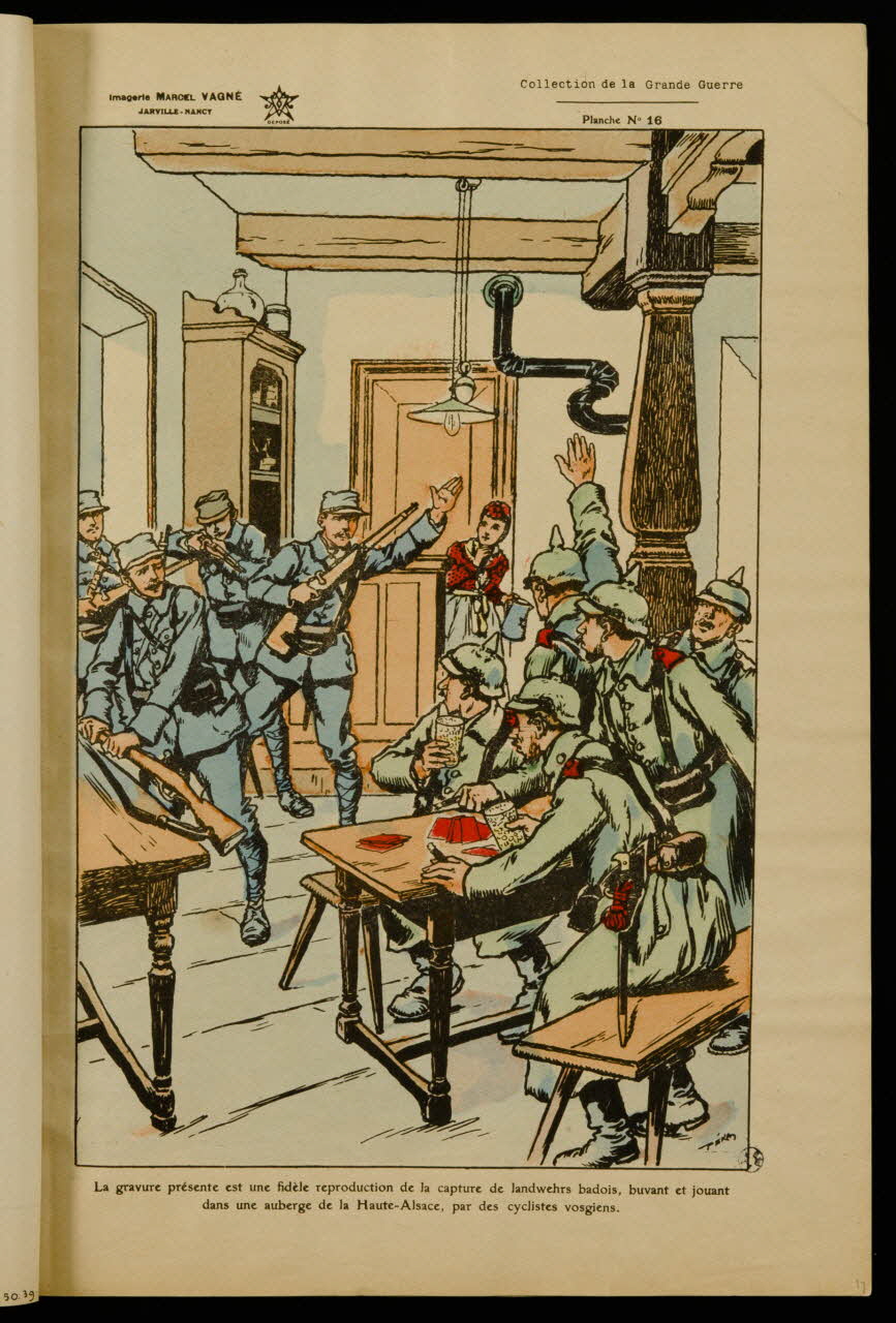 album Capture de landwehrs badois dans une auberge 1950.39.1954.17 Photo