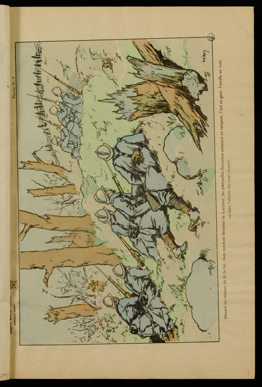 album Soldats aux aguets dans les bois de Lorraine 1950.39.1954.8 Photo