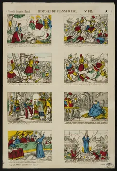 estampe HISTOIRE DE JEANNE-D'ARC. 1950.39.196 Photo