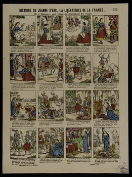 estampe HISTOIRE DE JEANNE D'ARC, LA LIBERATRICE DE LA FRANCE. 1950.39.197 Photo