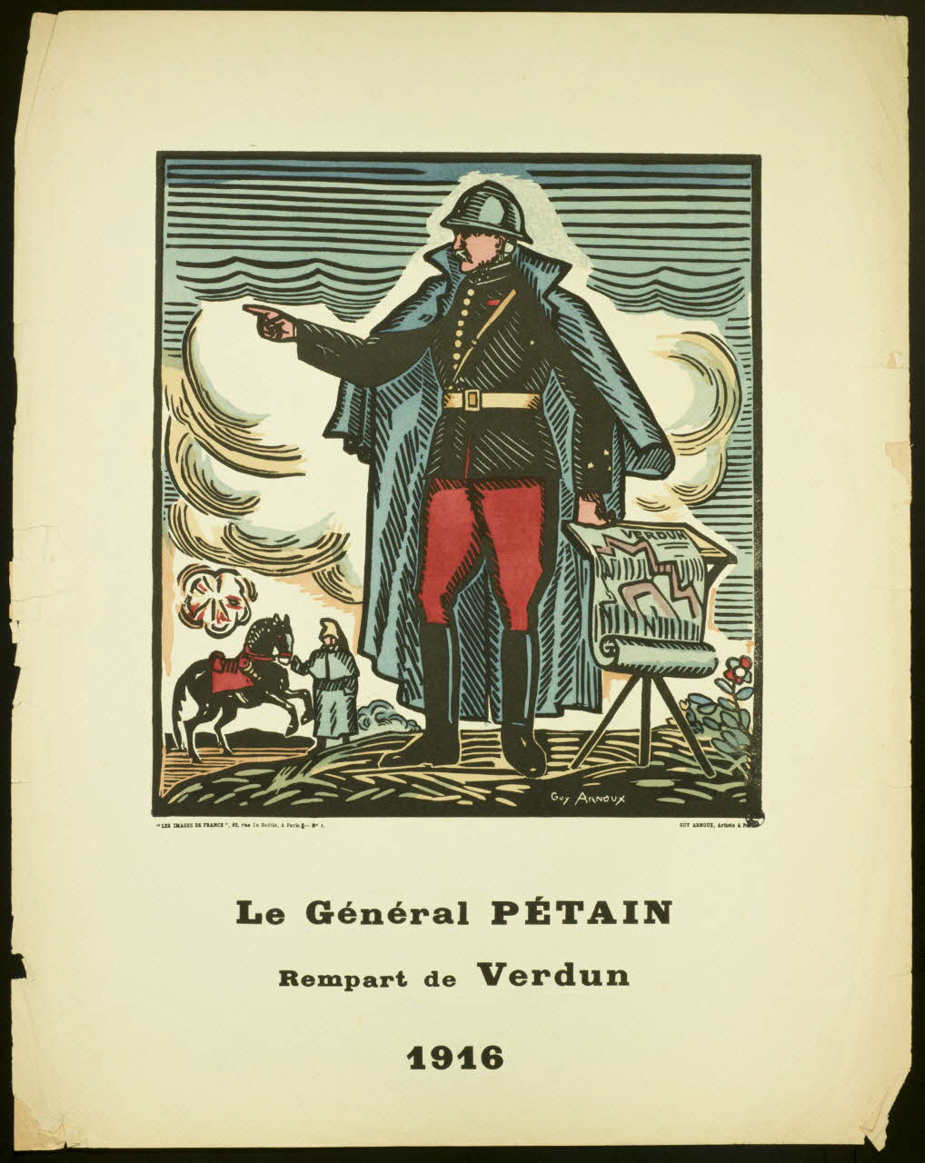 estampe Le Général PETAIN 1950.39.1971 Photo