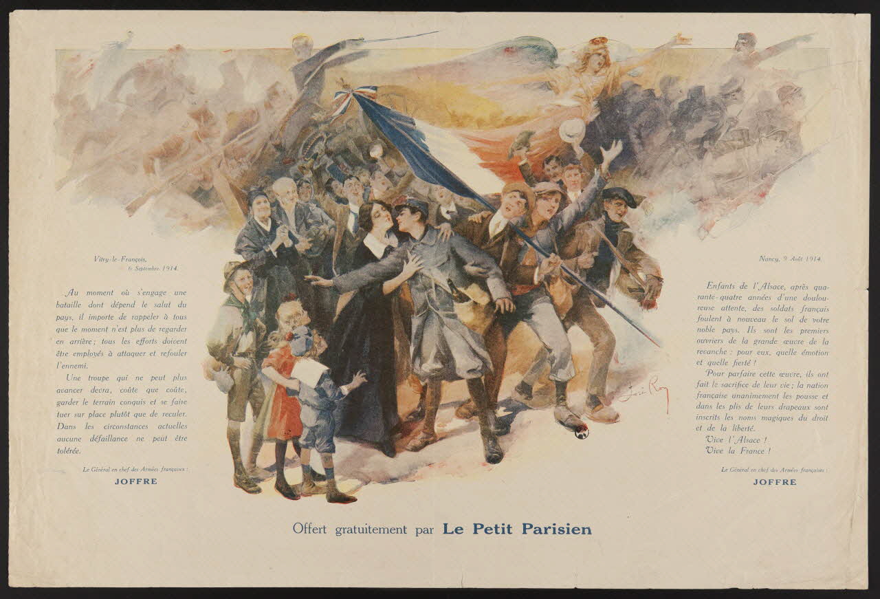 estampe Offert gratuitement par Le Petit Parisien 1950.39.1997 Photo
