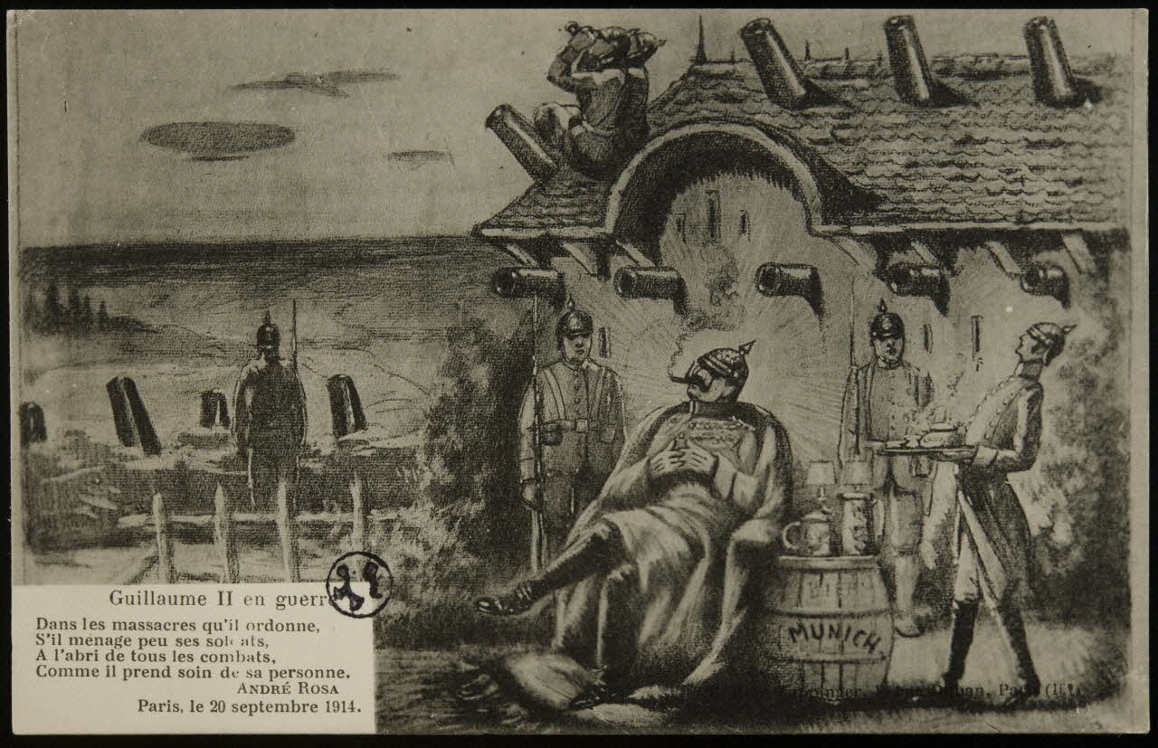 estampe Guillaume II en guerre 1950.39.2040 Photo