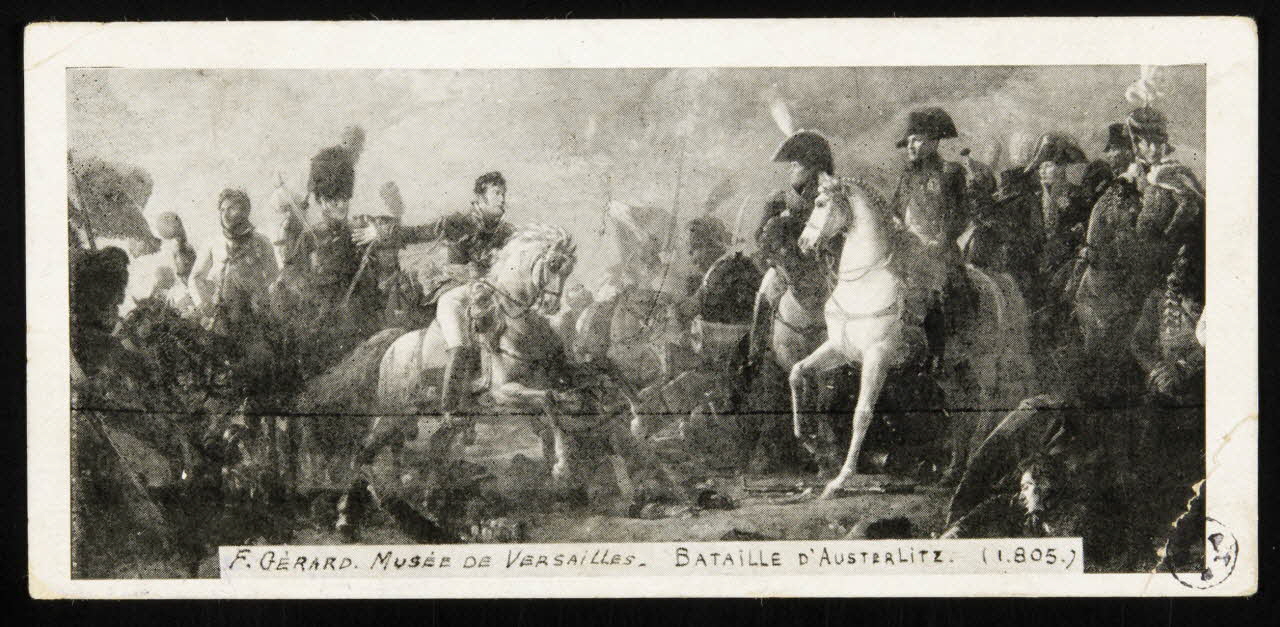 estampe F. GERARD. MUSEE DE VERSAILLES. BATAILLE D'AUSTERLITZ. (1805) 1950.39.2061 Photo