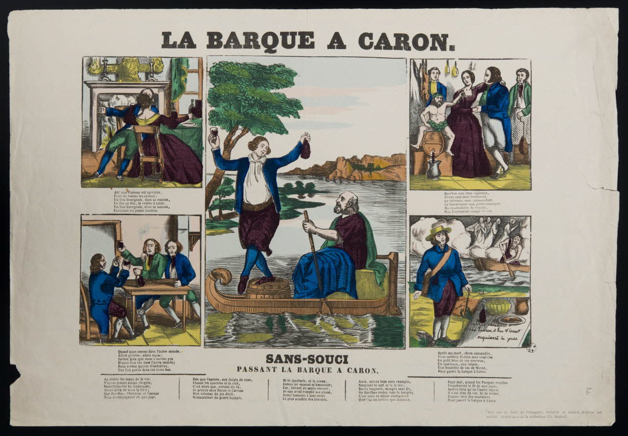 estampe LA BARQUE A CARON. 1950.39.2087 Photo
