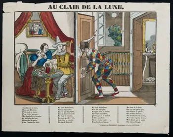 estampe AU CLAIR DE LA LUNE. 1950.39.2100 Photo