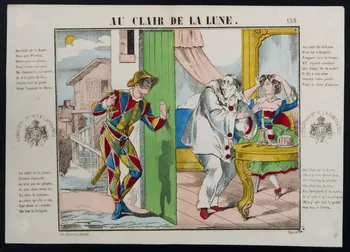 estampe AU CLAIR DE LA LUNE. 1950.39.2101 Photo