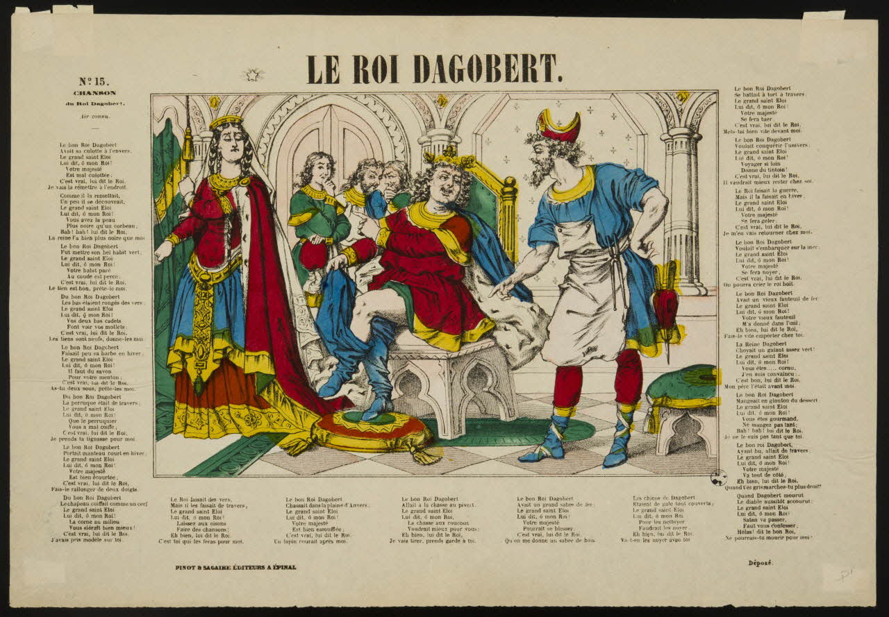 estampe LE ROI DAGOBERT. 1950.39.2147 Photo
