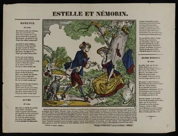 estampe ESTELLE ET NEMORIN. 1950.39.2155 Photo