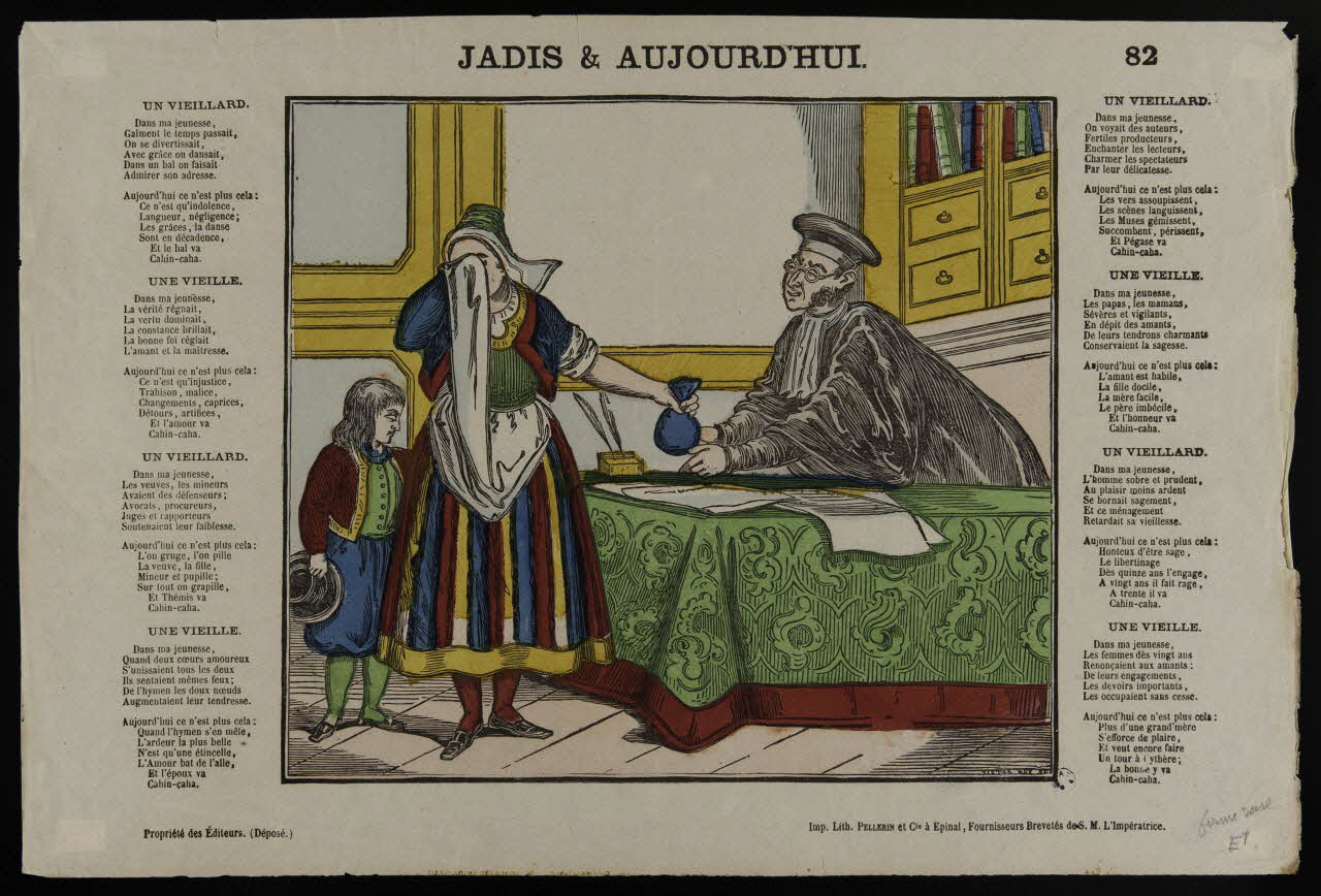 estampe JADIS & AUJOURD'HUI. 1950.39.2176 Photo