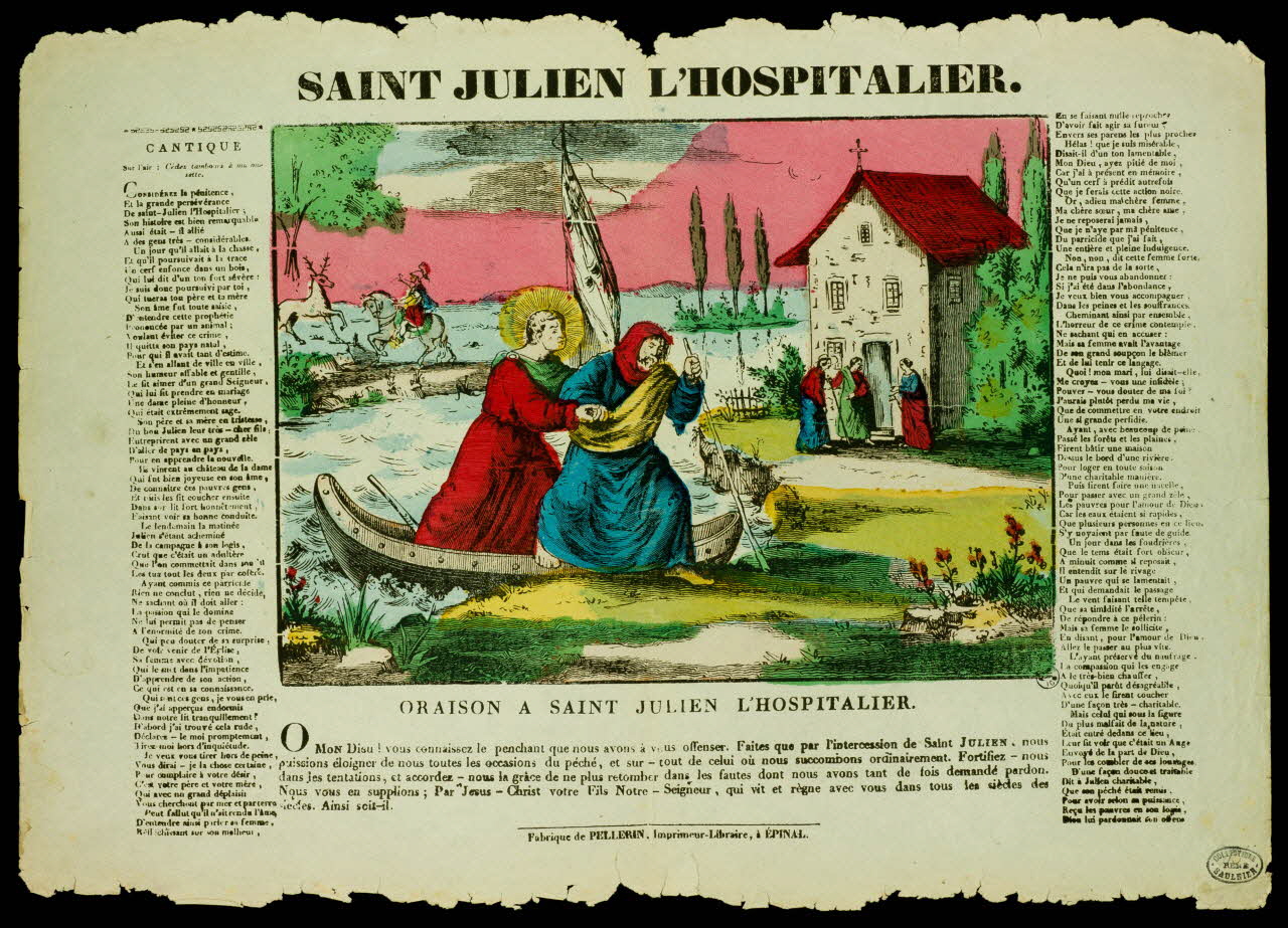 estampe SAINT JULIEN L'HOSPITALIER. 1950.39.219 Photo