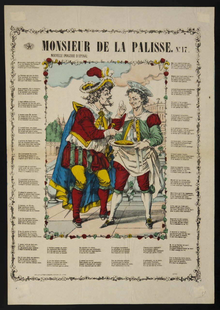 estampe MONSIEUR DE LA PALISSE. 1950.39.2216 Photo