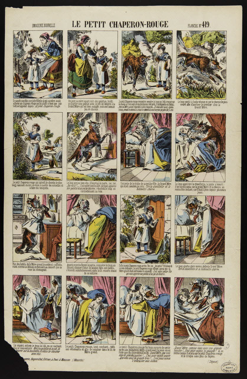 estampe LE PETIT CHAPERON-ROUGE 1950.39.2241 Photo