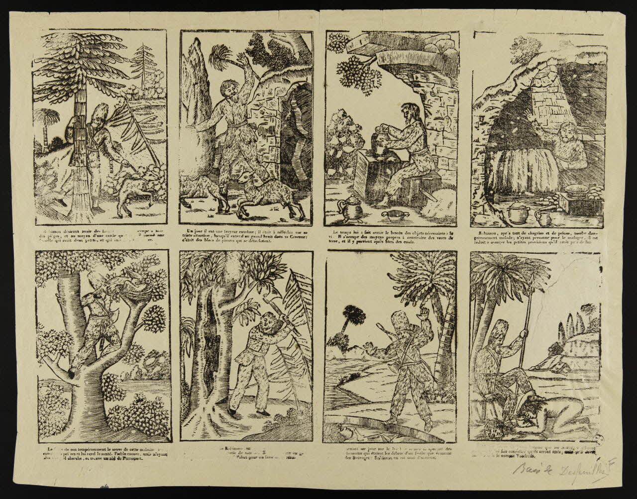 estampe Robinson Crusoé 1950.39.2253 Photo