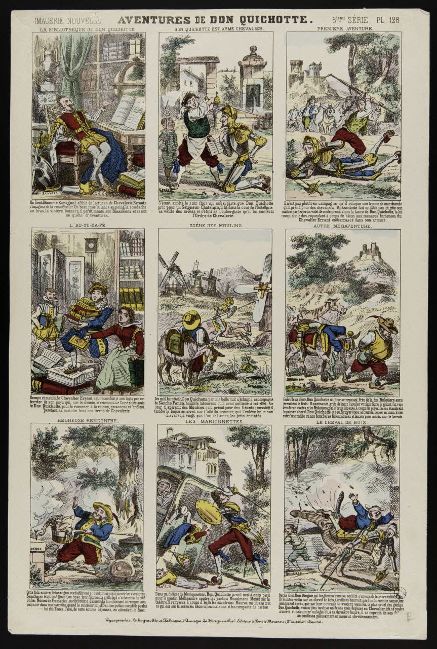 estampe AVENTURES DE DON QUICHOTTE. 1950.39.2283 Photo