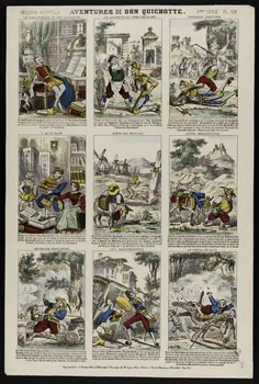 estampe AVENTURES DE DON QUICHOTTE. 1950.39.2283 Photo