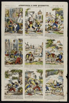 estampe AVENTURES DE DON QUICHOTTE. 1950.39.2284 Photo Mucem
