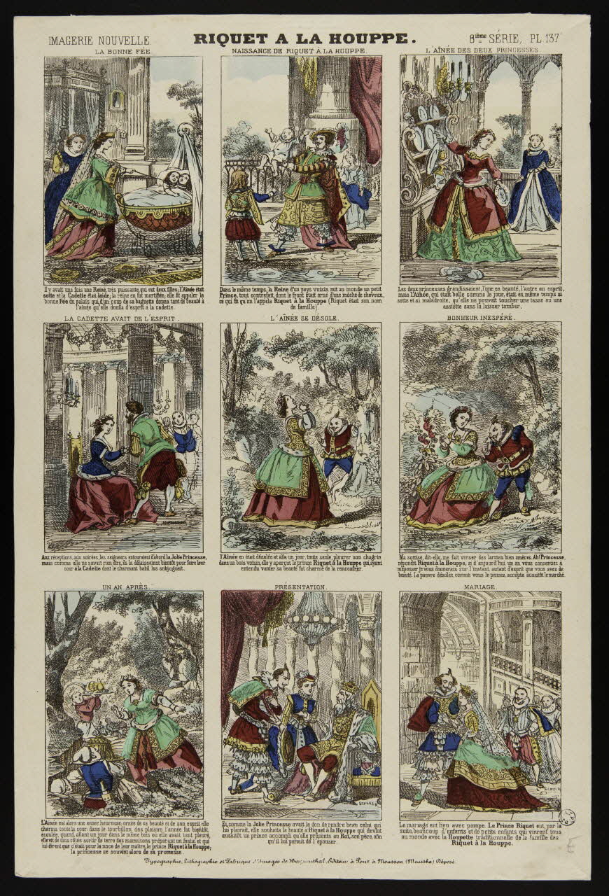 estampe RIQUET A LA HOUPPE. 1950.39.2293 Photo