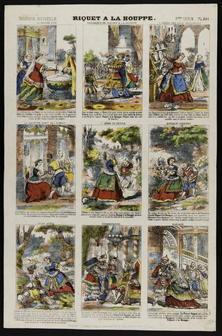 estampe RIQUET A LA HOUPPE. 1950.39.2294 Photo