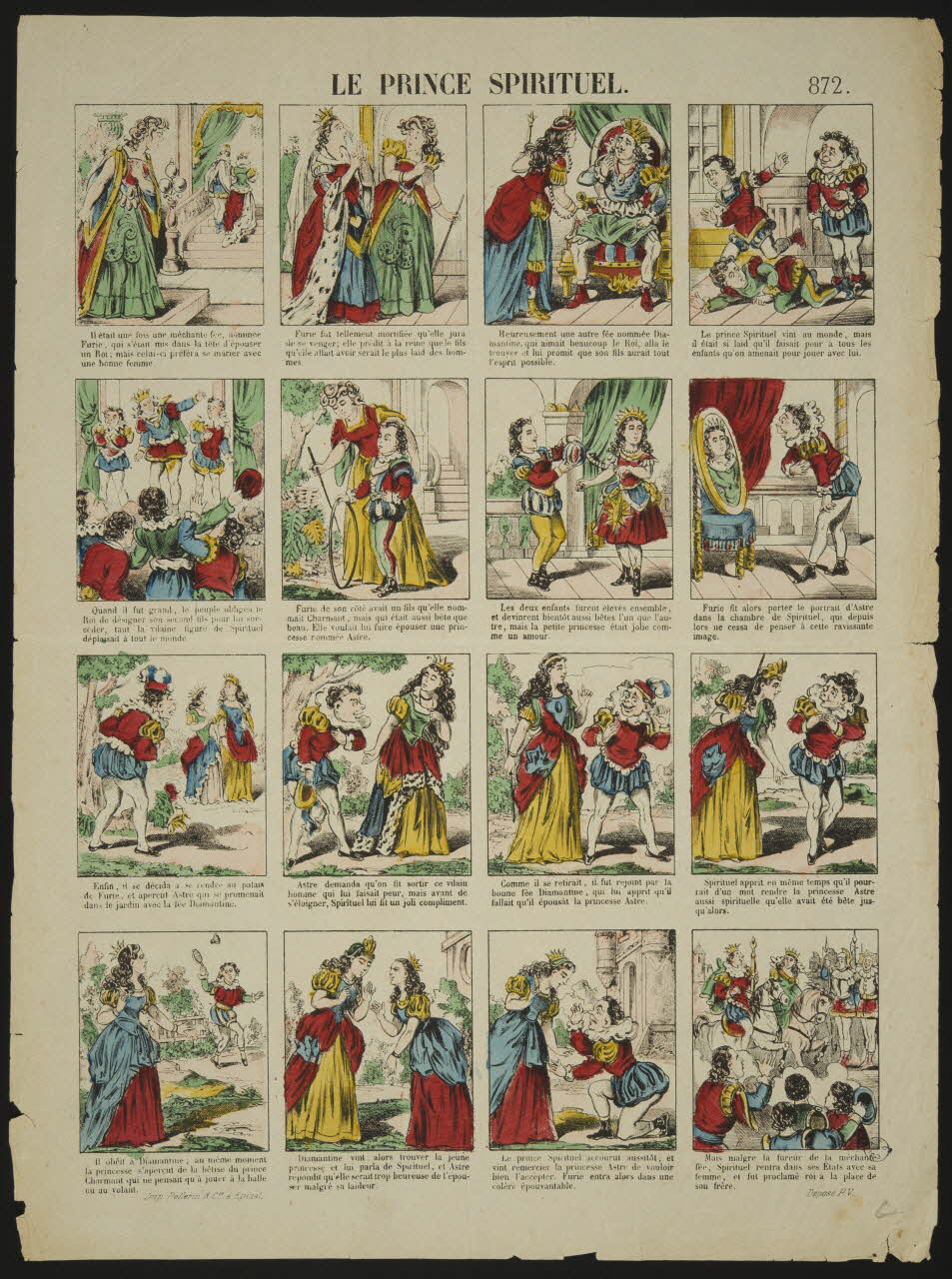 estampe LE PRINCE SPIRITUEL. 1950.39.2297 Photo