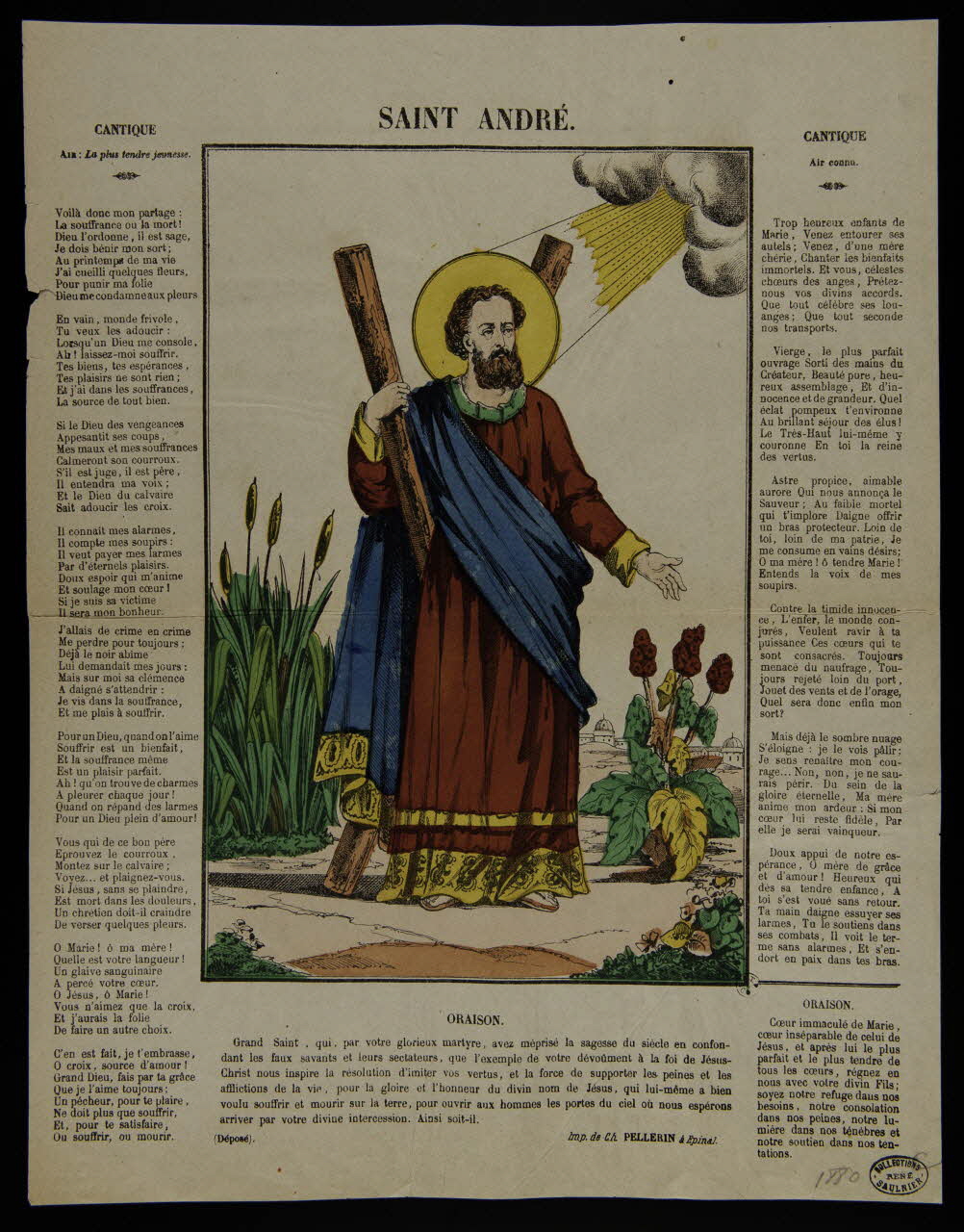 estampe SAINT ANDRE. 1950.39.23 Photo