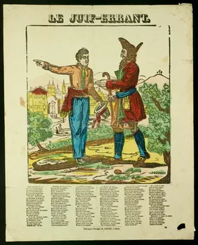Charles Nicolas Gangel estampe LE JUIF-ERRANT. Metz 1852-1858 1950.39.2324 Photo