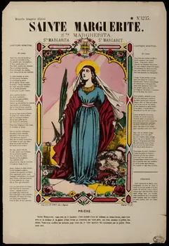 estampe SAINTE MARGUERITE. 1950.39.237 Photo