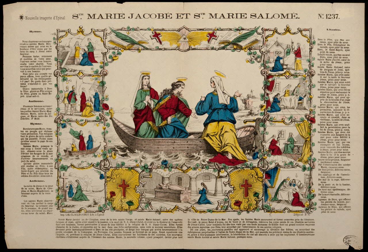 estampe STE. MARIE JACOBE ET STE. MARIE SALOME. 1950.39.241 Photo