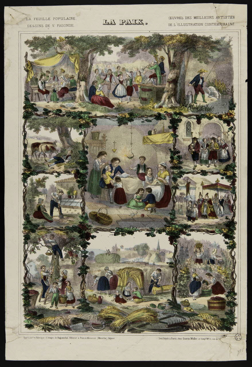 estampe LA PAIX. 1950.39.2457 Photo