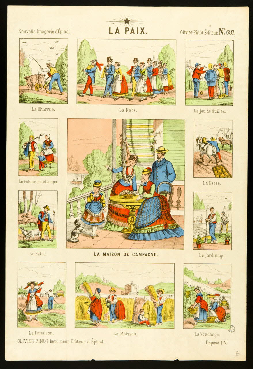 estampe LA PAIX. 1950.39.2458 Photo