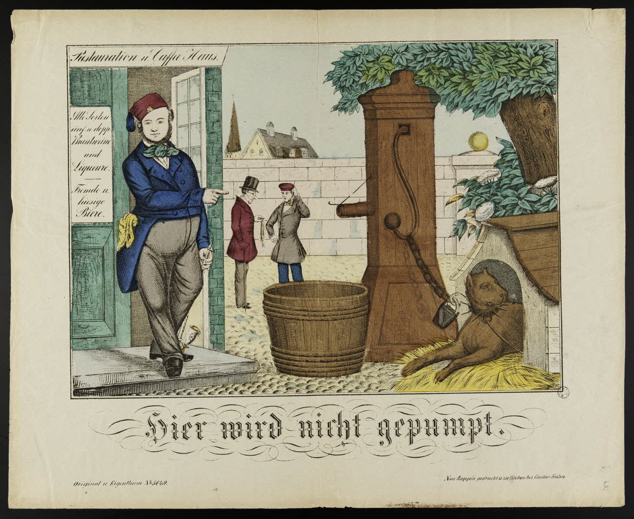 estampe Bier wird nicht gepumpt. 1950.39.2462 Photo