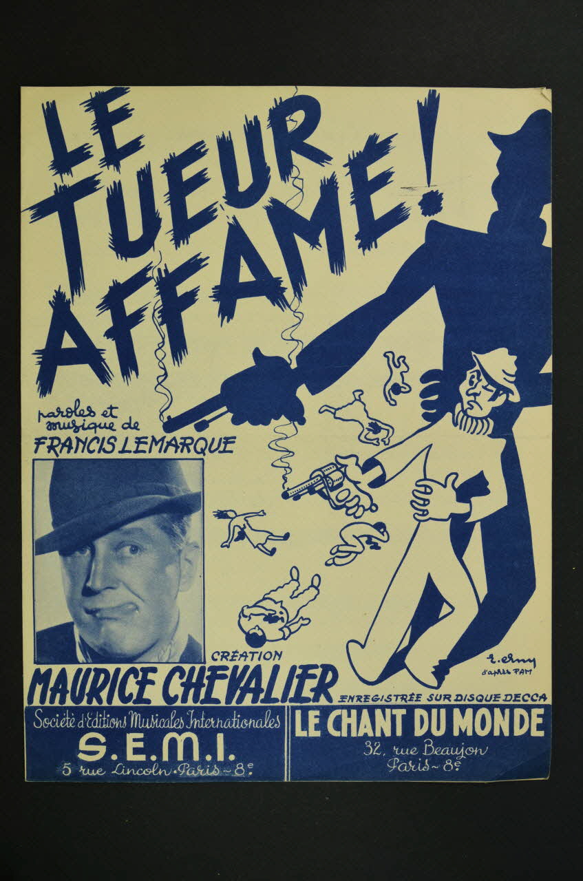 chanson petit format 1968.106.3 Photo Mucem