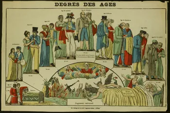 estampe DEGRES DES AGES 1950.39.2482 Photo