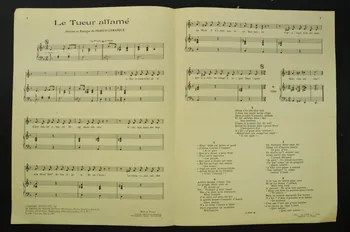 chanson petit format 1968.106.3 Photo Mucem