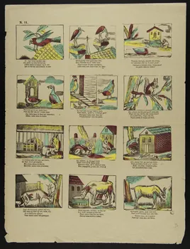 estampe Histoires d'animaux 1950.39.2493 Photo