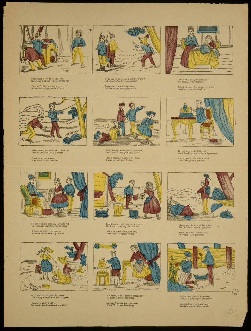 estampe Aventures enfantines 1950.39.2496 Photo