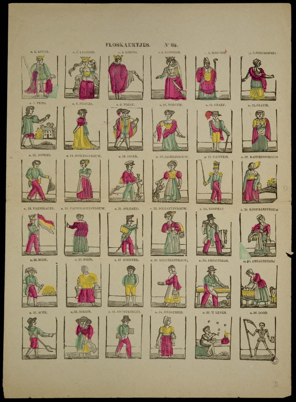 estampe FLOSKAERTJES 1950.39.2530 Photo