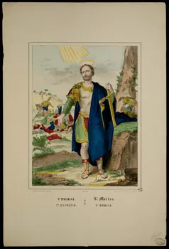 Pellerin estampe ST MAURICE. Lorraine, France 1860 1950.39.255 Photo
