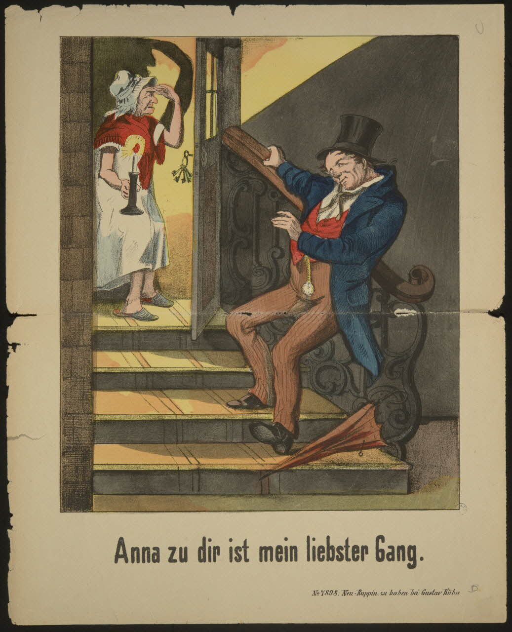 estampe Anna zu dir ist mein liebster Gang. 1950.39.2551 Photo