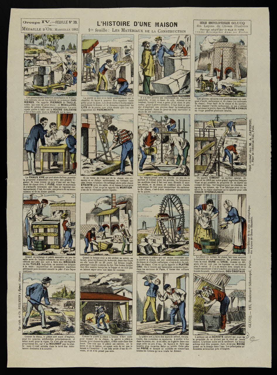 estampe L'HISTOIRE D'UNE MAISON 1950.39.2599 Photo