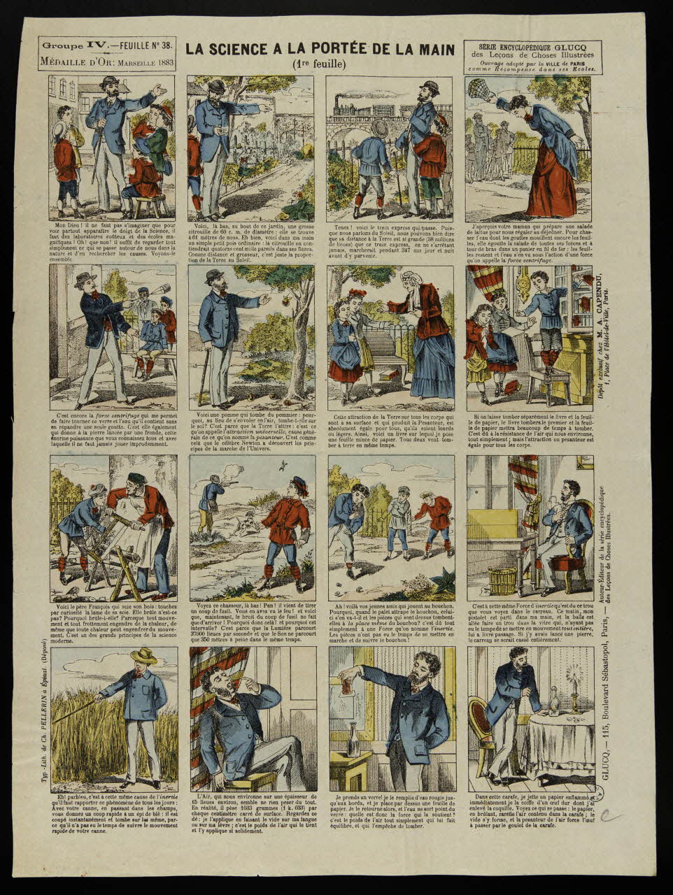 estampe LA SCIENCE A LA PORTEE DE LA MAIN 1950.39.2600 Photo