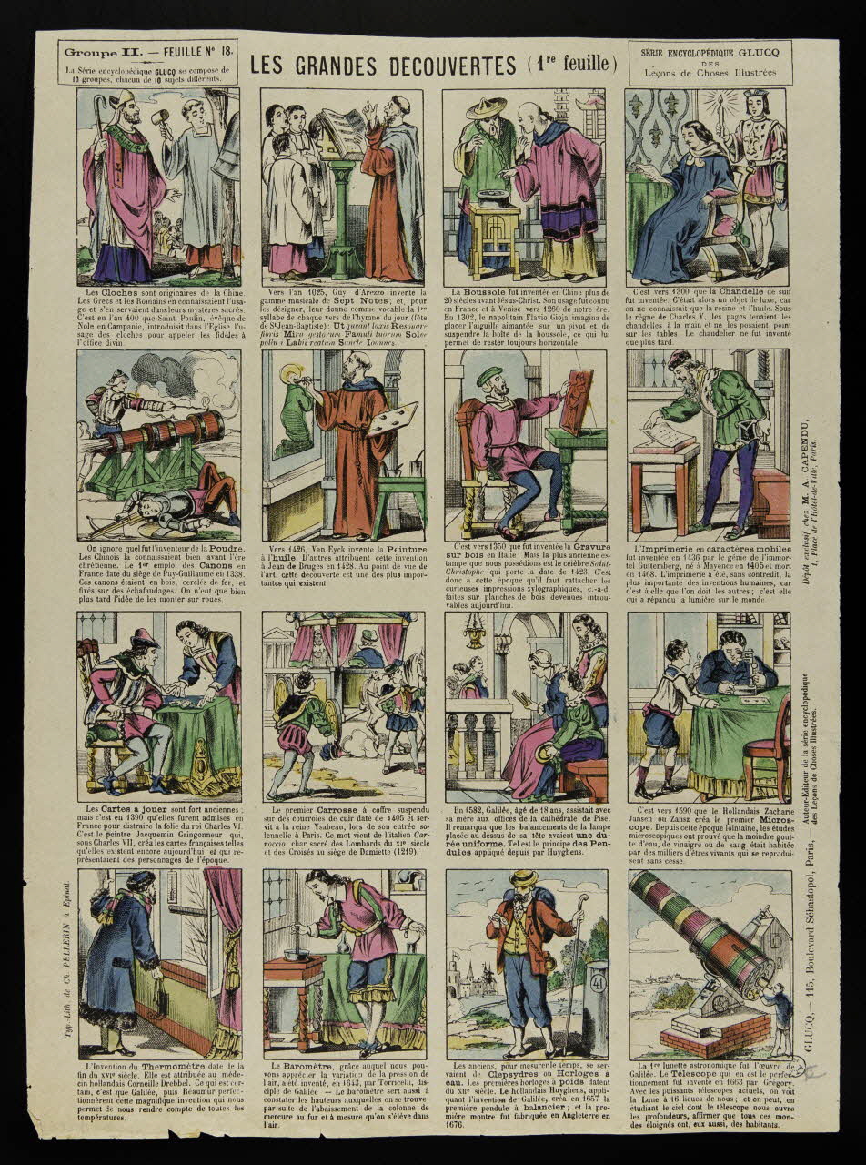 estampe LES GRANDES DECOUVERTES 1950.39.2605 Photo