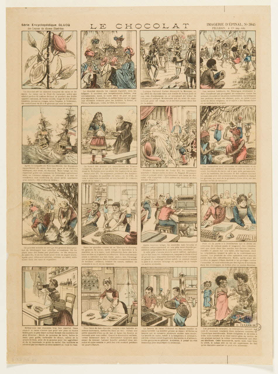 estampe LE CHOCOLAT 1950.39.2616 Photo