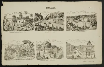 Paulin Didion estampe PAYSAGES. Metz 1869-1879 1950.39.2634  Photo