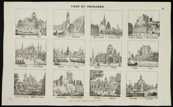 Dembour et Gangel estampe VUES ET PAYSAGES. Metz 1840-1852 1950.39.2636 Photo
