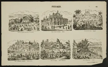 Paulin Didion estampe PAYSAGES. Metz 1869-1879 1950.39.2638  Photo