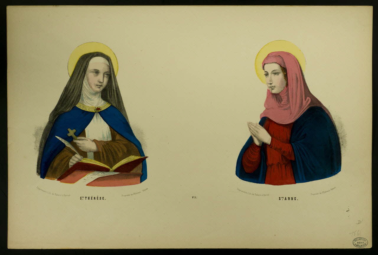 estampe STE. THERESE. 1950.39.305 Photo